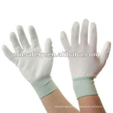 Anti Static ESD Seamless Knit Glove/PU Coated Nylon Glove